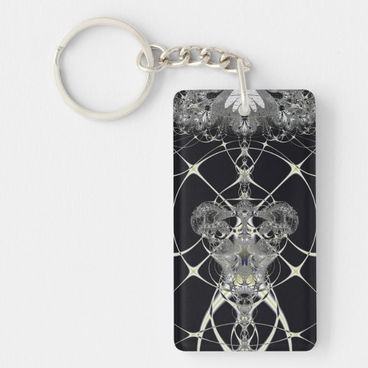 Gouden web sleutelhanger (Voorkant)