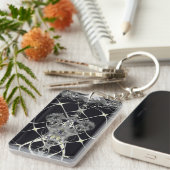 Gouden web sleutelhanger (Voorkant Rechts)