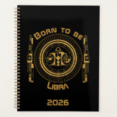 Gouden Weegschaal Planner (Voorkant)