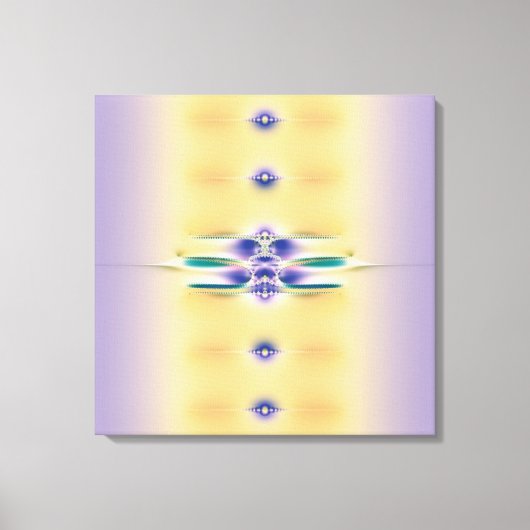 gouden weg canvas afdruk (Voorkant)