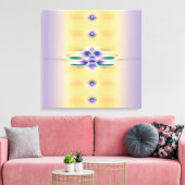 gouden weg canvas afdruk (Insitu (Woonkamer))