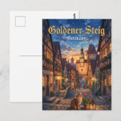 Gouden Weg Duitsland Briefkaart (Voorkant / Achterkant)