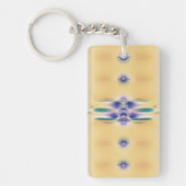 gouden weg sleutelhanger (Voorkant)