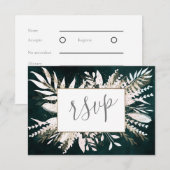 Gouden Weide RSVP Kaartje (Voorkant / Achterkant)