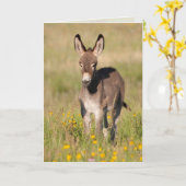 "Gouden Weiden" - Wenskaart Kaart (Gele Bloem)