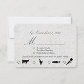 Gouden Wereldkaart Aangepaste Bestemming Huwelijk RSVP Kaartje (Achterkant)