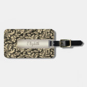  gouden wervelingen bagagelabel (Voorkant horizontaal)