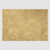 gouden wervelingen Patroon Luxe Boho Classy Tissuepapier (Voorkant)