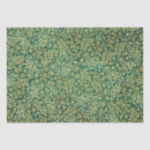 gouden wervelingen Patroon Luxe Boho Classy Tissuepapier (Voorkant)