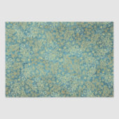 gouden wervelingen Patroon Luxe Boho Classy Tissuepapier (Voorkant)