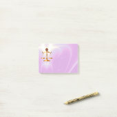 GOUDEN WETSSCHALEN, Gerechtigheidssymbool, Ultra V Post-it® Notes (Op bureau)