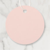 Gouden Whisk Bakkerij Patisserie Blush Roze Gift L Bedankjes Labels (Achterkant)