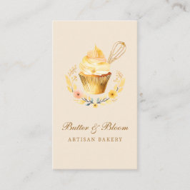 Gouden Whisky & Cupcake, Bakker Bakkerij Chef Cate Visitekaartje