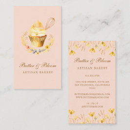 Gouden Whisky & Cupcake, Bakker Bakkerij Chef Cate Visitekaartje