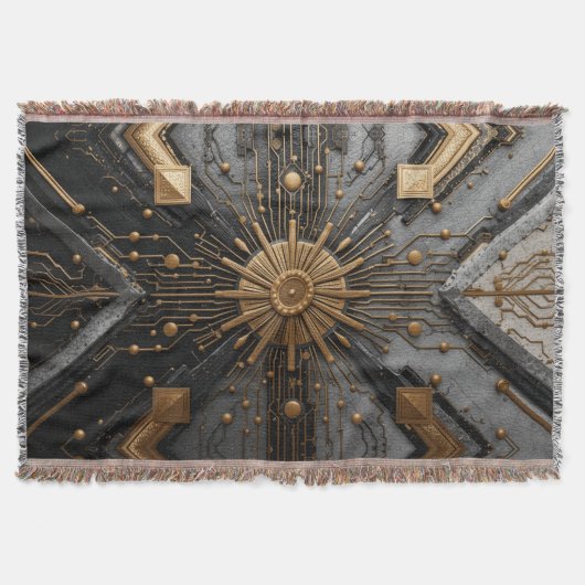 gouden wiel deken (Voorkant)