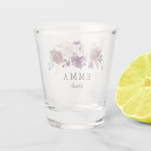 Gouden wijn bloemstuk bruidsboeket bruid shot glas (Achterkant)