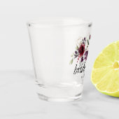 Gouden wijn bloemstuk bruidsfeest shot glas (Links)