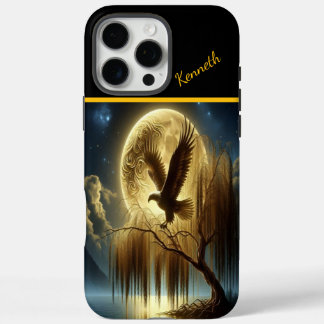 Gouden wilg en adelaar iPhone 16 pro max hoesje