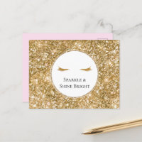 Gouden Wimpers girly glam glitter