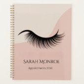 Gouden wimpers planner (Voorkant)