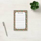 Gouden Winter Sweet Snowfall Candy Cane Post-it® Notes (Kantoor)