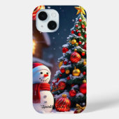 Gouden Winter Wonderland Case-Mate iPhone Case (Achterkant)