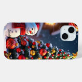 Gouden Winter Wonderland Case-Mate iPhone Case (Achterkant (horizontaal))