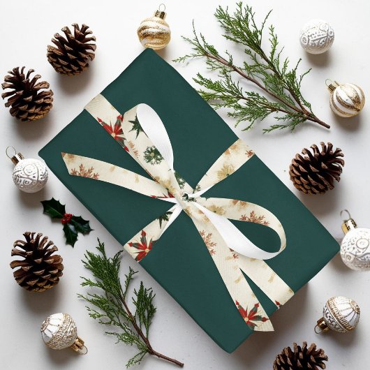  gouden winterse kerstsneeuwvlokken satijnen lint