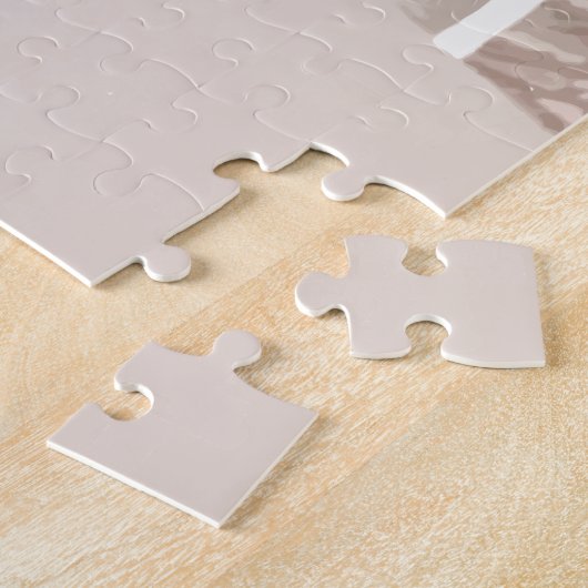 Gouden wintersneeuw - Kerstmis Legpuzzel (Zijkant)