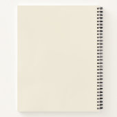 Gouden Wintervlinder Notitieboek (Achterkant)
