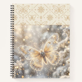 Gouden Wintervlinder Notitieboek