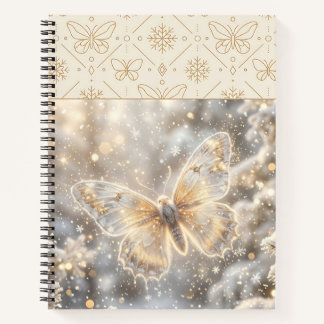 Gouden Wintervlinder Notitieboek