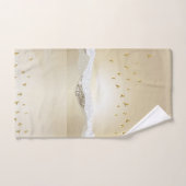 gouden winterzonneschermen voor de berging van het bad handdoek (Handdoek)