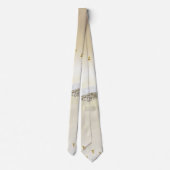 gouden winterzonneschermen voor de berging van het stropdas (Achterkant)