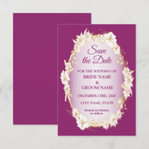 Gouden Witte Bloemige Roze Geometrische Rustieke B