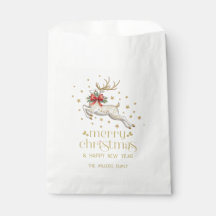 Gouden Witte Kerst Rendier