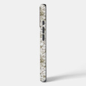 Gouden Witte Lotus Bloemen Case-Mate iPhone Case (Achterkant / Links)