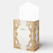 Gouden Witte Parels Favoriete Doos Bedankdoosjes (Geopend)