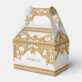 Gouden Witte Parels Favoriete Doos Bedankdoosjes (Achterkant)