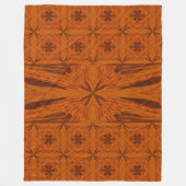 Gouden woestijnvlinder 3 fleece deken (Voorkant)