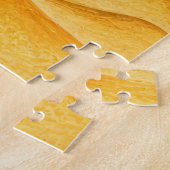 Gouden woestijnzandduinen legpuzzel (Zijkant)