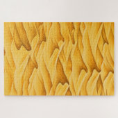 Gouden woestijnzandduinen legpuzzel (Horizontaal)