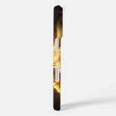 Gouden Wolf Illustratie in Stralende Glow Case-Mate iPhone Case (Achterkant / Rechts)