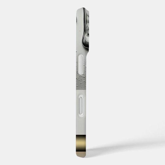 Gouden Wolf Met Aangepaste Naam 🐺 Case-Mate iPhone Case (Achterkant / Rechts)