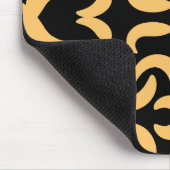 Gouden worm muismat (Hoek)