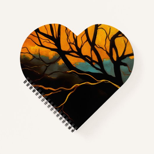 Gouden Wortels en Twilight Tree Notitieboek (Voorkant)