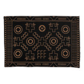 Gouden wortels: zwart en tribale Marokkaanse elega Kussensloop (Voorkant)