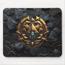 Gouden Wyrm Draak Gamen Muismat