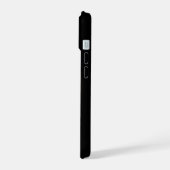 Gouden Yin Yang op zwart iPhone 15 Case (Linkerkant)