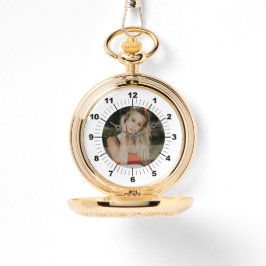Gouden zakhorloge - gepersonaliseerd horloge